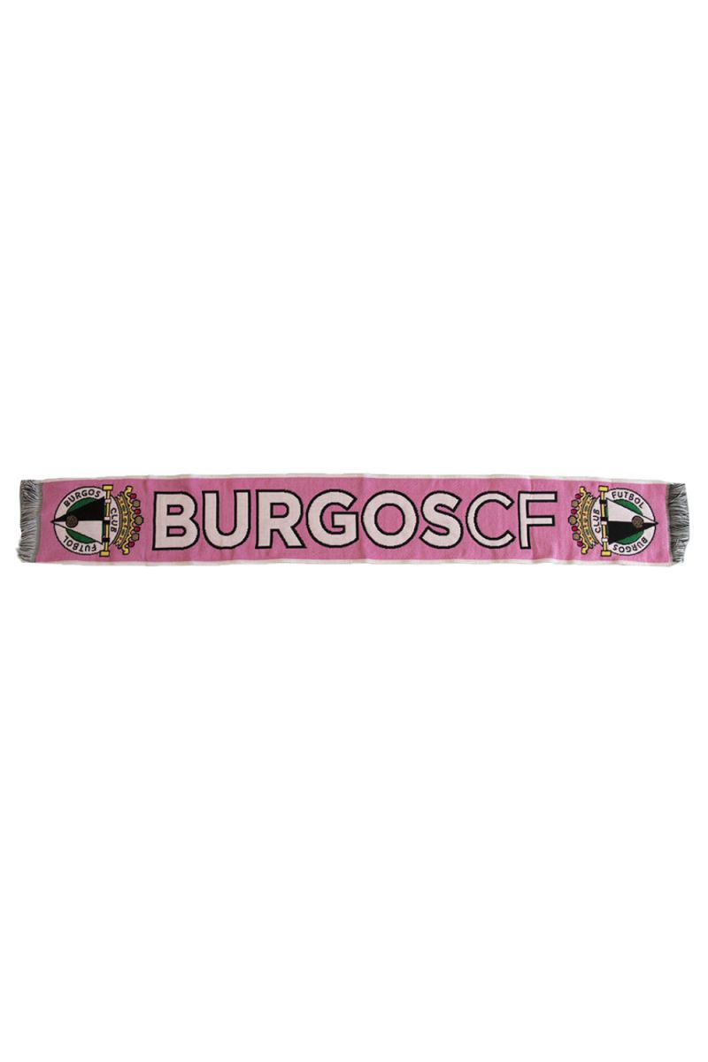 Bufanda rosa Burgos Club de Fútbol