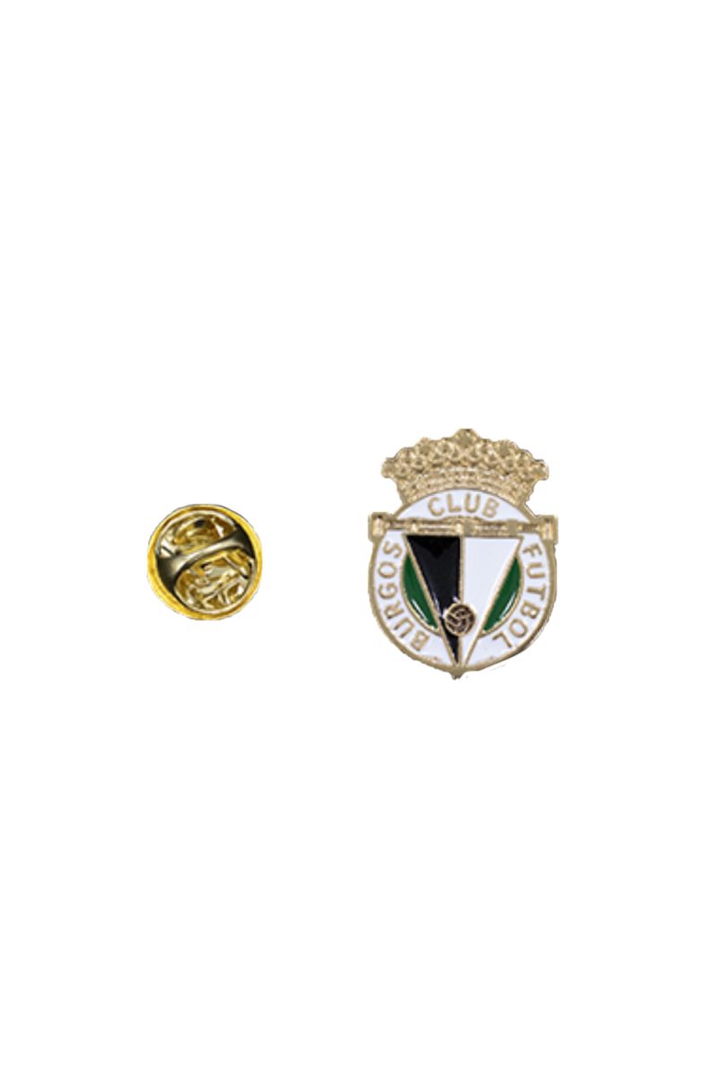 Pin dorado escudo Burgos CF