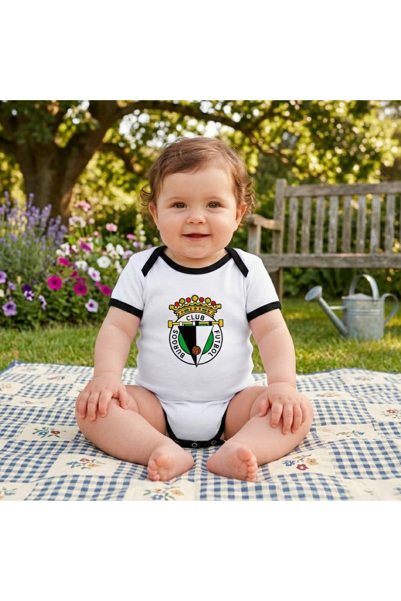 Body bebe blanquinegro