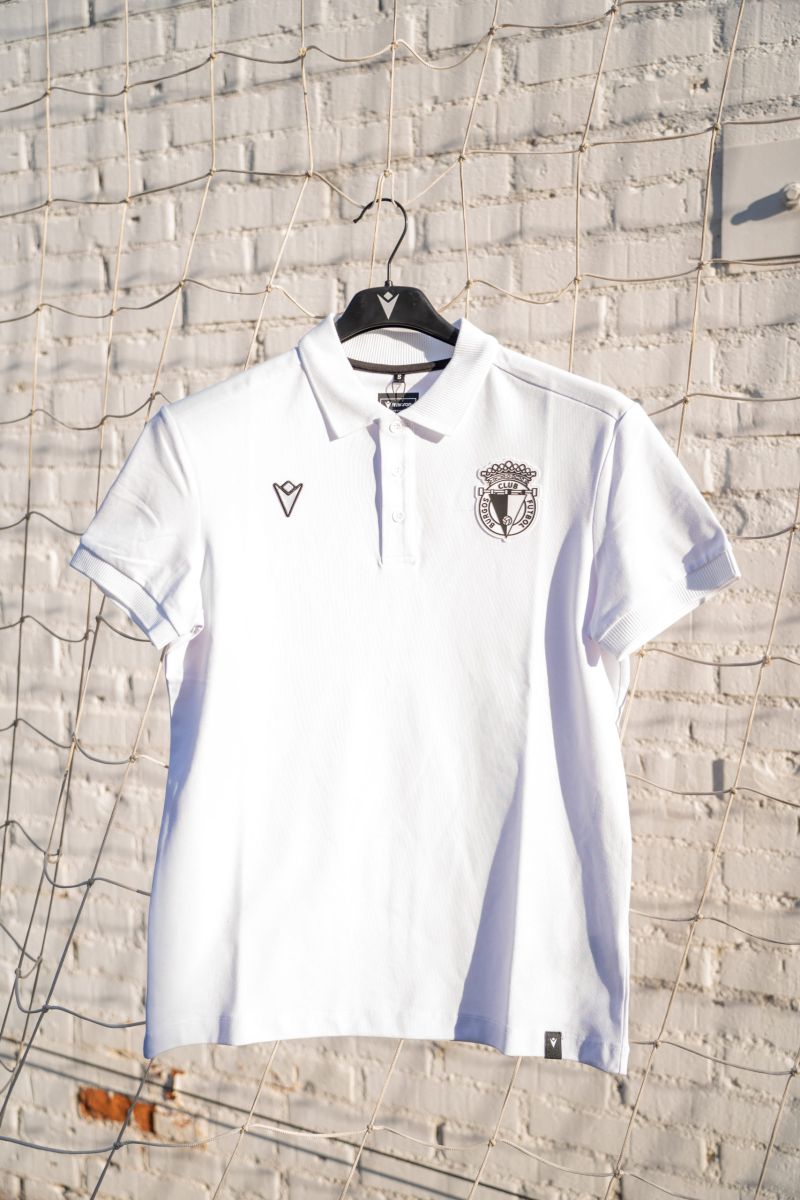 Polo Paseo Blanco Adulto Burgos CF