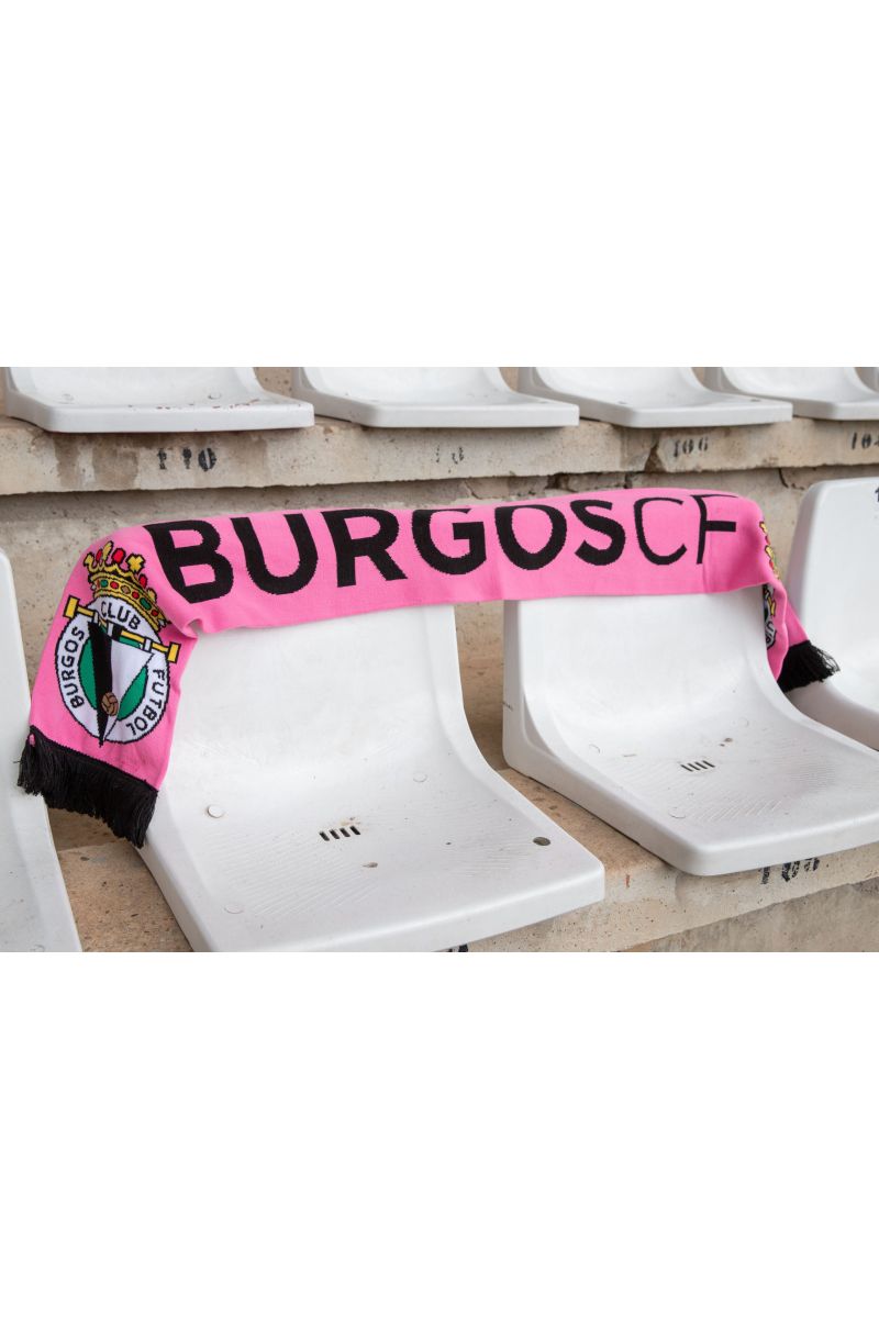 Bufanda rosa Burgos CF