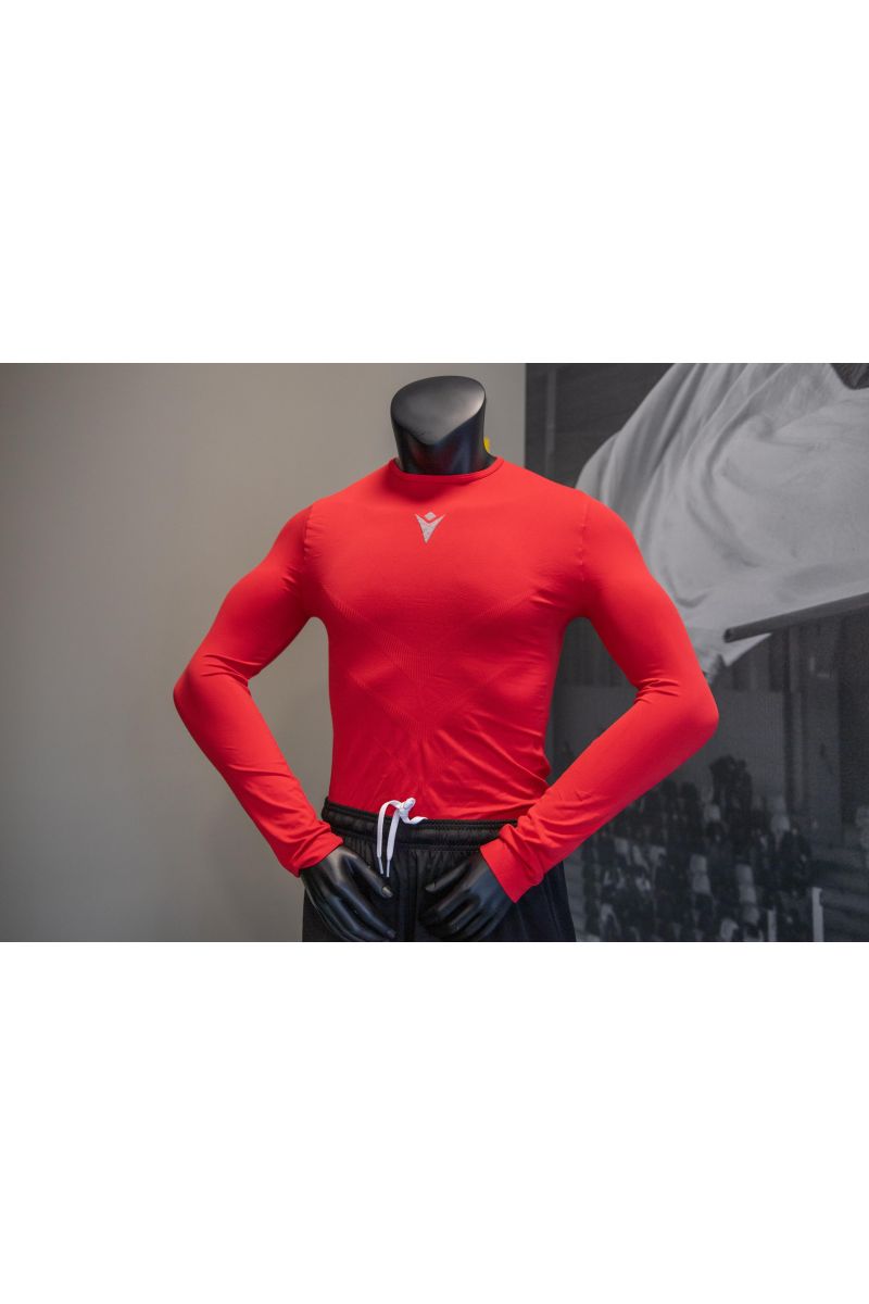 Camiseta térmica Macron (roja/naranja/amarilla)