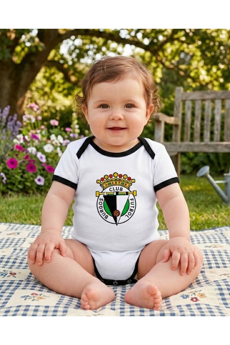 Body bebe blanquinegro
