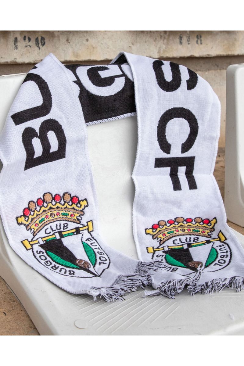 Bufanda blanca Burgos CF